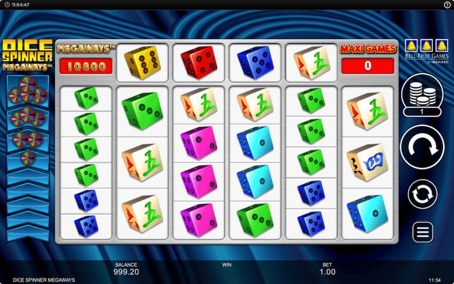 DICE SPINNER MEGAWAYS SLOT ธีม, การจ่ายเงิน & สัญลักษณ์ต่างๆ