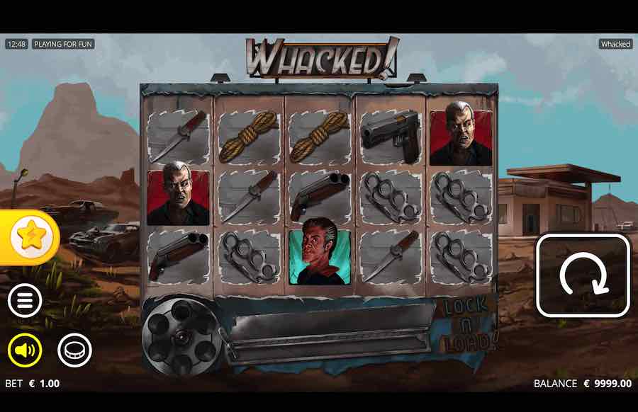 WHACKED SLOT ธีม, การจ่ายเงิน & สัญลักษณ์ต่างๆ