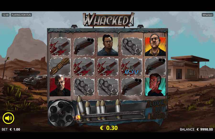 WHACKED SLOT คุณสมบัติของเกมพื้นฐาน