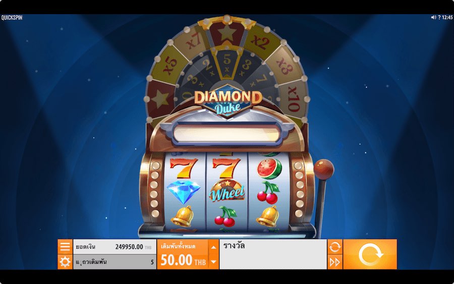 DIAMOND DUKE SLOT ธีม, การจ่ายเงิน & สัญลักษณ์ต่างๆ