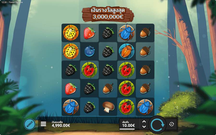 FOREST FORTUNE SLOT ธีม, การจ่ายเงิน & สัญลักษณ์ต่างๆ