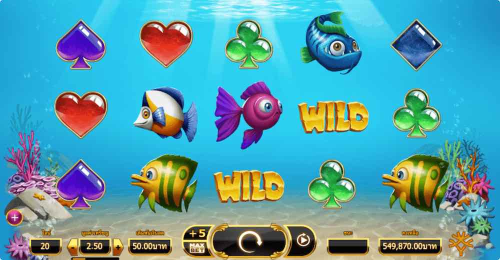 GOLDEN FISH TANK SLOT ธีม, การจ่ายเงิน & สัญลักษณ์ต่างๆ