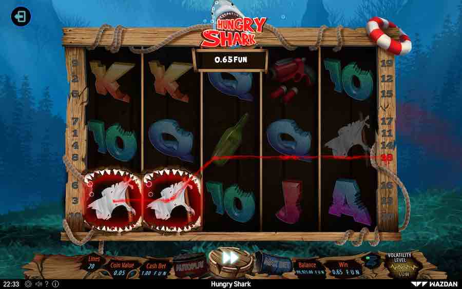 HUNGRY SHARK SLOT รีวิว