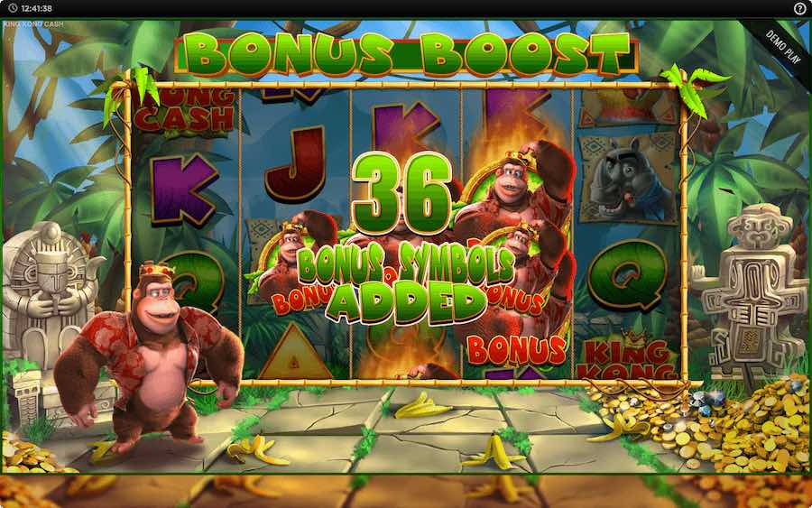 คุณสมบัติโบนัสบน KINGKONG CASH SLOT