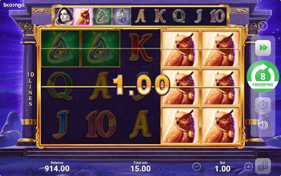 คุณสมบัติโบนัส MAGIC BALL MULTICHANCE SLOT