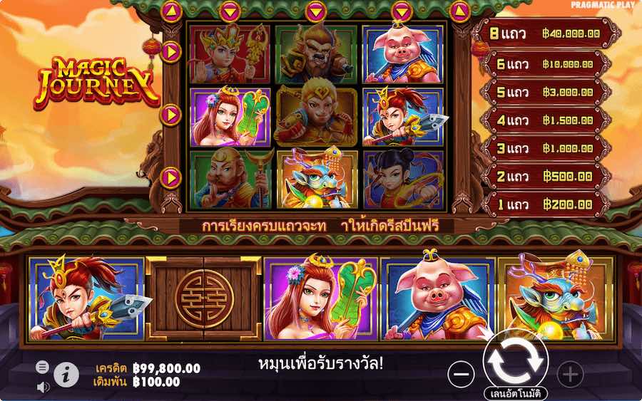 MAGIC JOURNEY SLOT ธีม, การจ่ายเงิน & สัญลักษณ์ต่างๆ