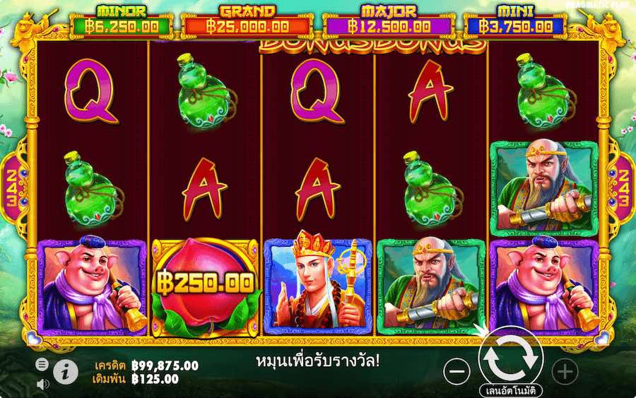 MONKEY WARRIOR SLOT ธีม, การจ่ายเงิน & สัญลักษณ์ต่างๆ