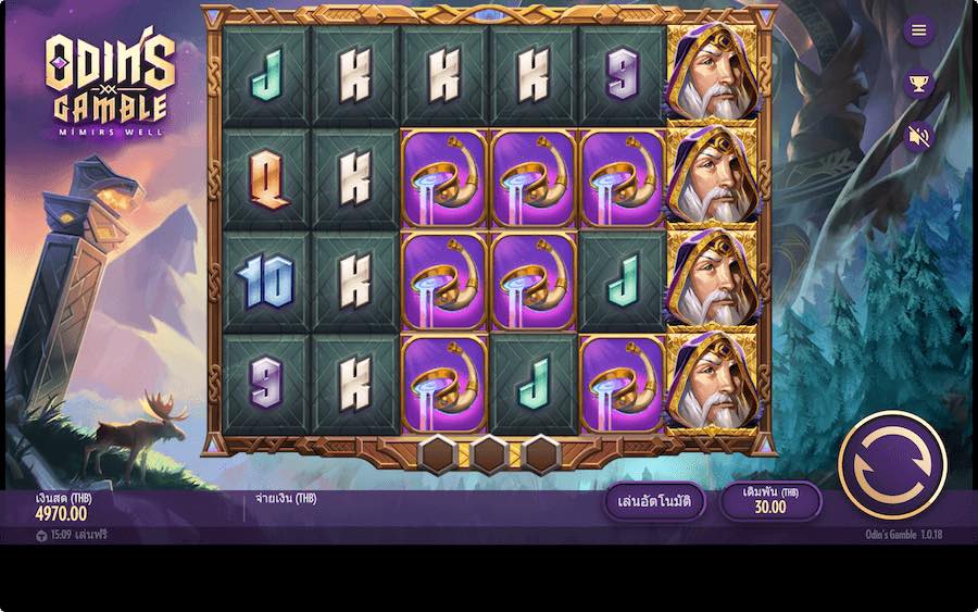 ODIN'S GAMBLE SLOT ธีม, การจ่ายเงิน & สัญลักษณ์ต่างๆ