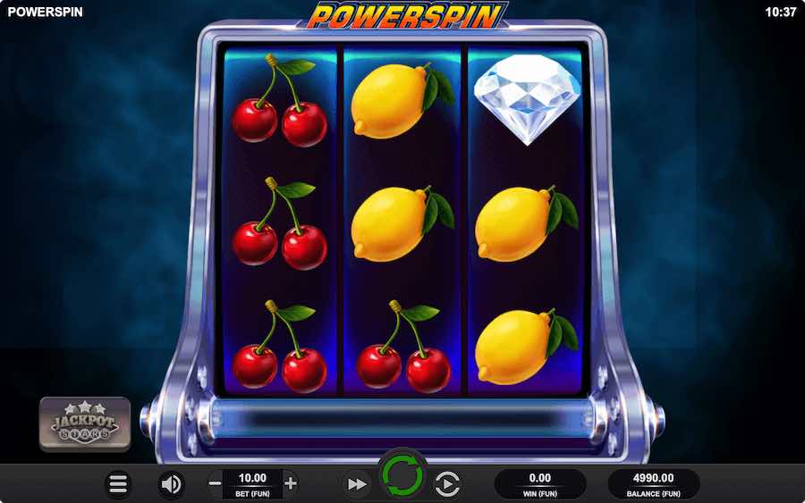 POWERSPIN SLOT ธีม, การจ่ายเงิน & สัญลักษณ์ต่างๆ