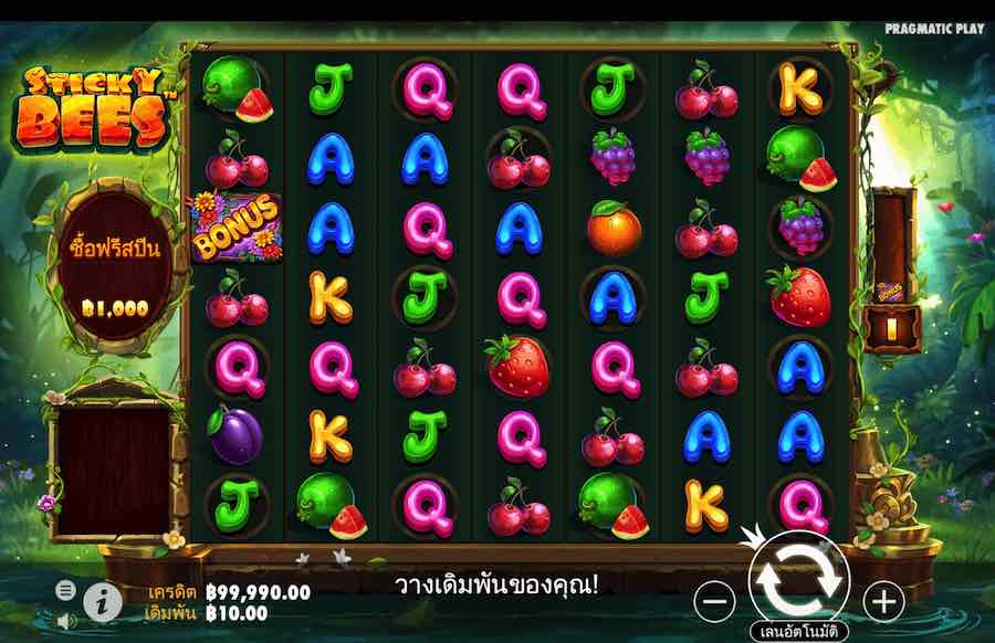 STICKY BEES SLOT ธีม, การจ่ายเงิน & สัญลักษณ์ต่างๆ