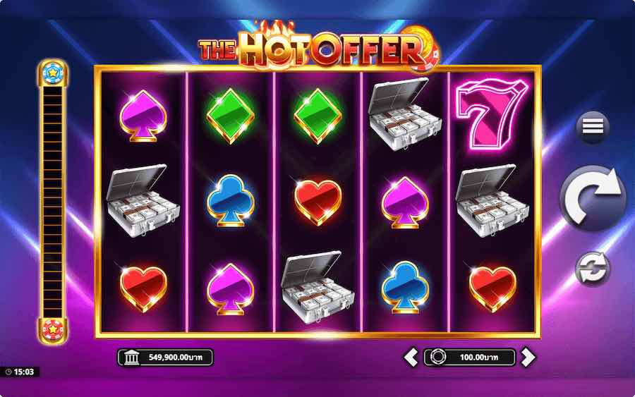 THE HOT OFFER SLOT ธีม, การจ่ายเงิน & สัญลักษณ์ต่างๆ