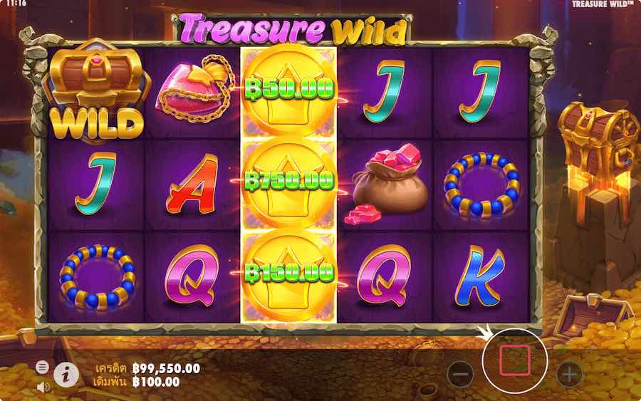 TREASURE WILD SLOT ธีม, การจ่ายเงิน & สัญลักษณ์ต่างๆ