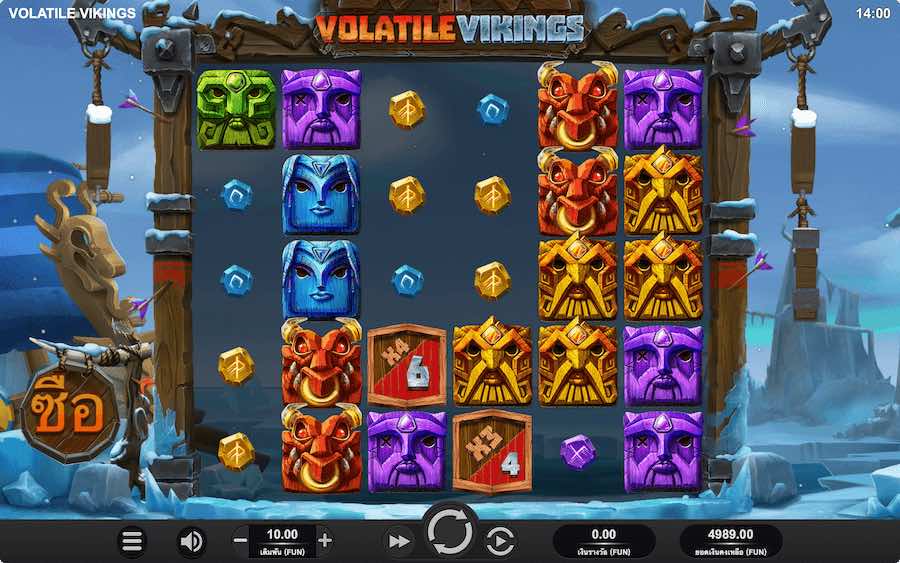 VOLATILE VIKINGS SLOT ธีม, การจ่ายเงิน & สัญลักษณ์ต่างๆ