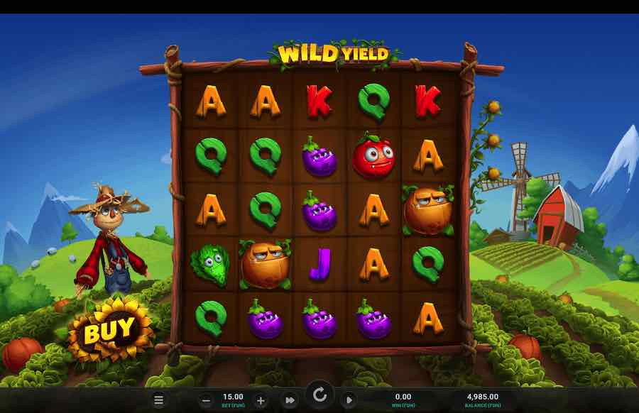 WILD YIELD SLOT ธีม, การจ่ายเงิน & สัญลักษณ์ต่างๆ