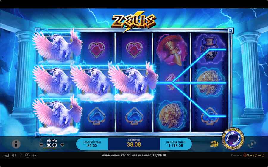 คุณสมบัติพิเศษของ ZEUS SLOT